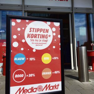Stippenkorting bij MediaMarkt Hoorn