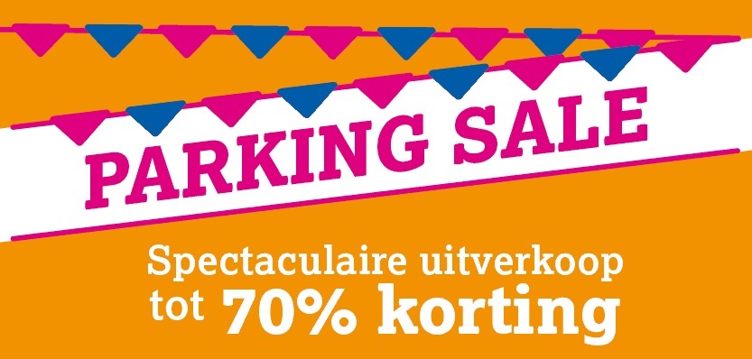 dagboek veeg Het Leen Bakker; Parking Sale - Hof van Hoorn
